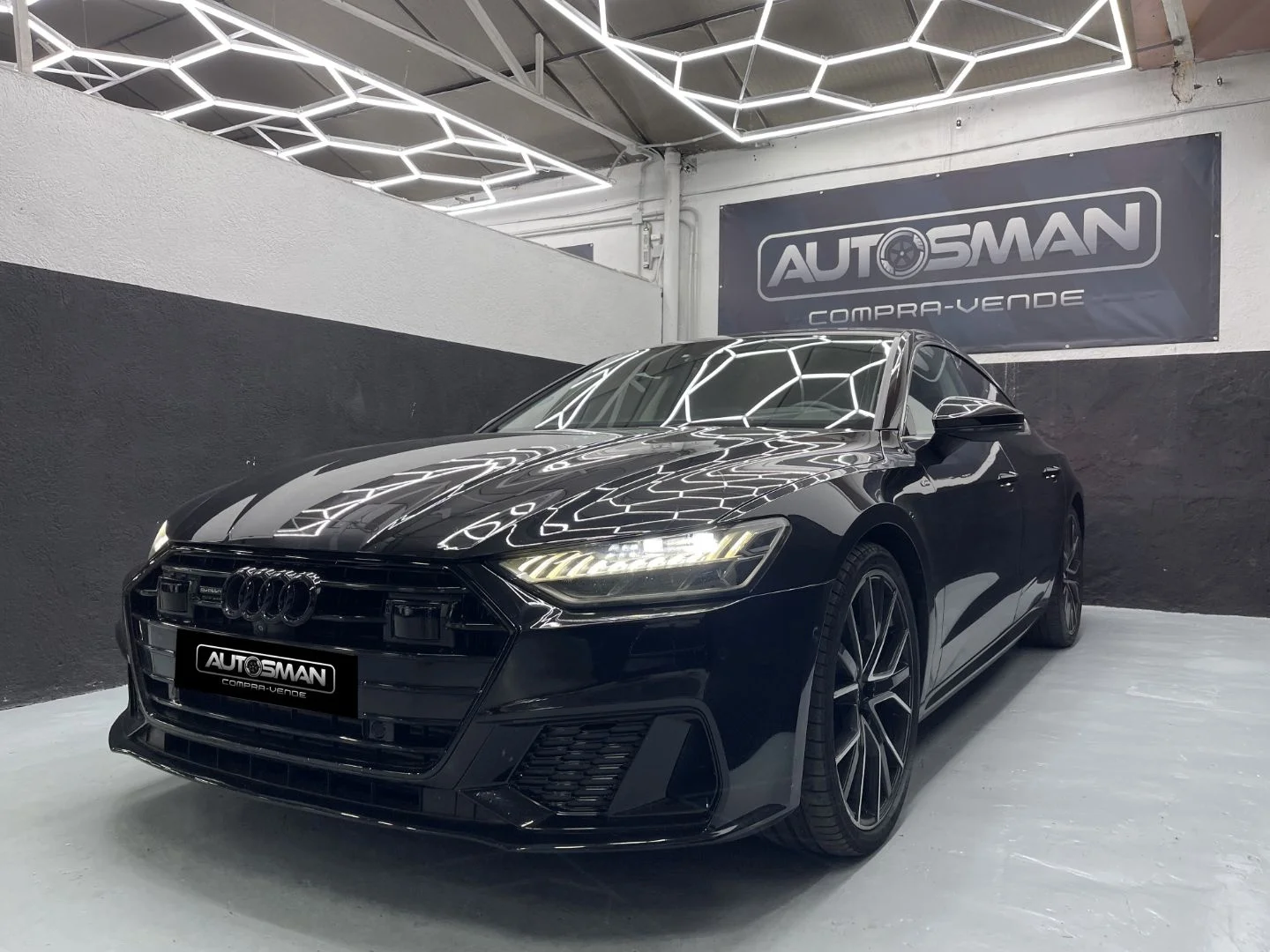 AUDI A7 Sportback 50 TDI quattro triptron. 2019 Diésel Negro - Motor
